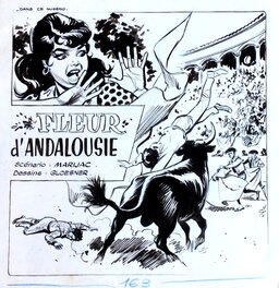 Noël Gloesner - Gloesner - Couv "Fleur d'Andalousie" - Original Cover