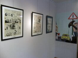 Son exposition en 2011 au musée Jijé de Bruxelles lors de la rétrospective consacrée à Tillieux Son exposition en 2011 au musée Jijé de Bruxelles lors de la rétrospective consacrée à Tillieux