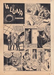 José Garcia Pizarro - La Luna, pág. 1 - Planche originale