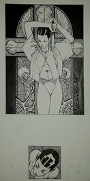 Ryan Benjamin - Wildstorm Lingerie #44 : Prayer - Original Illustration