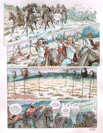 François Miville-Deschênes - Reconquêtes – Tome #3 – Le sang des Scythes - Planche originale