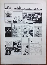 Blake & Mortimer - planche publicitaire