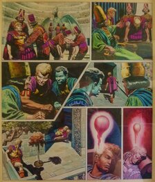 Planche originale - "The Trigan Empire" - The Alien Invasion - Page 19