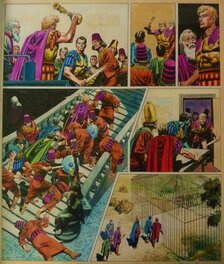 Don Lawrence - "The Trigan Empire" - The Alien Invasion - Page 25 - Planche originale