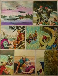 Planche originale - "the Trigan Empire" - The Revolt Of The Lokans - page 44