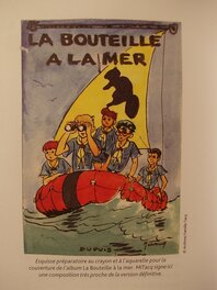 La réédition Hachette : projet de couverture.