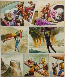 Planche originale - "The Trigan Empire" - The Revolt Of The Lokans - page 37