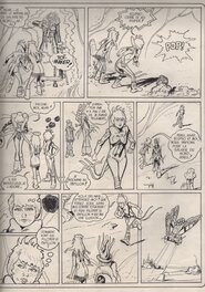 Robert Gigi - Agar Le magicien de la planète morte   Page6 - Planche originale