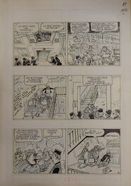 Planche originale - Les Pieds Nickelés Banquiers p.19