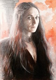 Fabrice Le Hénanff - Melisandre - Illustration originale