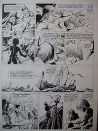 Jean-Yves Mitton - Chroniques Barbares tome 3 planche 33 - Comic Strip