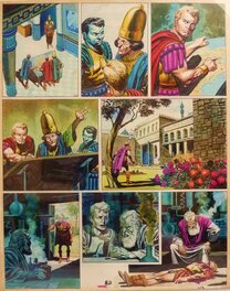 Don Lawrence - "the Trigan Empire" - The Alien Invasion - Page 22 - Planche originale