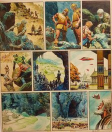 Planche originale - "The Trigan Empire" - The Land Of No Return - Page 127