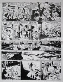 Matthieu Bonhomme - L'homme qui tua Lucky Luke - Planche originale