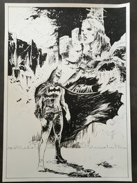 Afif Ben Hamida - Dark Knight - Original Illustration