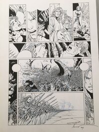 Philippe Xavier - Paradis perdu - T2 Purgatoire - Planche originale