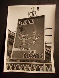 Cliché Dupuis 05 / SPIROU vous offre les Clowns, circa 1955. Cliché Dupuis 05 / SPIROU vous offre les Clowns, circa 1955.