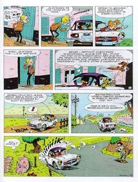 La Honda S 800 dessinée par Jean-Claude FOURNIER. La Honda S 800 dessinée par Jean-Claude FOURNIER.