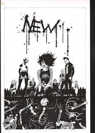 Original Cover - Deadly class 22 - couverture