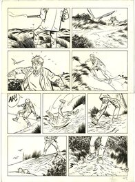 Alain Dodier - Bloche - Le Vagabond des Dunes - Pl. 38 - Planche originale