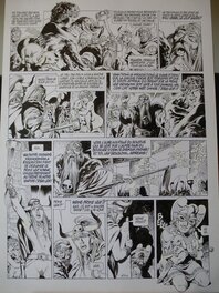 Jean-Yves Mitton - Chroniques Barbares tome 5 planche 39 - Comic Strip