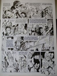 Jean-Yves Mitton - Chroniques Barbares tome 5 planche 39 - Planche originale