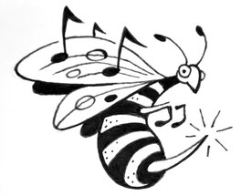 Les guêpes, même musicales, ça "sting"! Les guêpes, même musicales, ça "sting"!