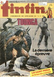 Couverture du journal Tintin N°20 du 15 mai 1984. Couverture du journal Tintin N°20 du 15 mai 1984.