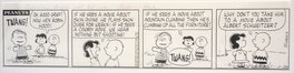 Snoopy et les Peanuts - Planche originale