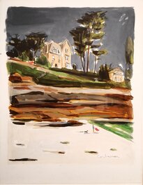 "Dinard , paysage de Bretagne "