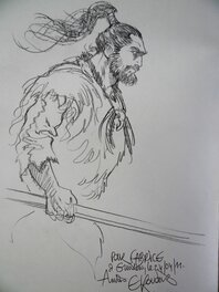 Dédicace sur bd Vohouna tome 1