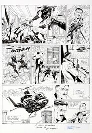 Christian Denayer - Wayne Shelton, Le Contrat, planche originale 42 - Comic Strip