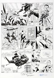 Wayne Shelton, Le Contrat, planche originale 42 Wayne Shelton, Le Contrat, planche originale 42