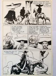 Jean Pape - Zorro - Planche originale