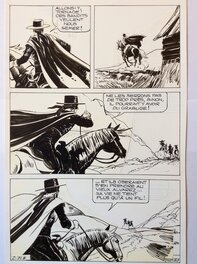 Jean Pape - Zorro - Planche originale