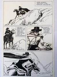 Jean Pape - Zorro - Planche originale