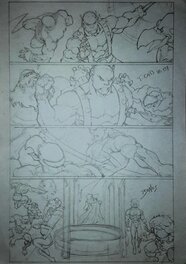 Ed Benes - Thundercats - The Return #5 p7 - Crayonné - Original art