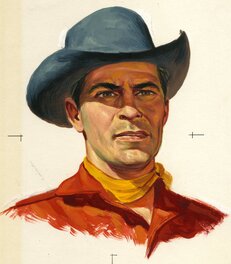 John Leone - Tales of the Wells Fargo. - Original Illustration