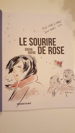 Dédicace de Goerg dans le sourire de Rose