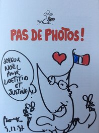 Plantu - Pas de photos - Planche originale