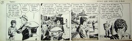 Planche originale - Terry and the pirates (Daily strip - March 28, 1939)