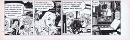 Frank Robbins - Johnny Hazard 1944 Daily by Frank Robbins - Planche originale