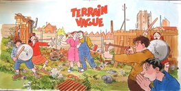 Jacques Tardi - Terrain vague - Planche originale