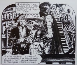 Detail of Manara's talent in the year 1970 Detail of Manara's talent in the year 1970