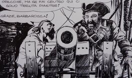 Detail of Manara's talent in the year 1970 Detail of Manara's talent in the year 1970