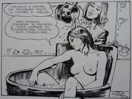 Detail of Manara's talent in the year 1971 Detail of Manara's talent in the year 1971
