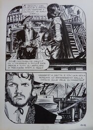 Milo Manara - "il VASCELLO FANTASMA" - Comic Strip