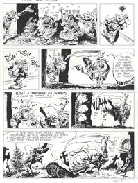 Marc Hardy - 2001 - Pierre Tombal, gag 139, pl.3 (fin) - Planche originale