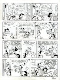 Simon Léturgie - 2011 - Gastoon, "Gaffe au neveu!" - Comic Strip