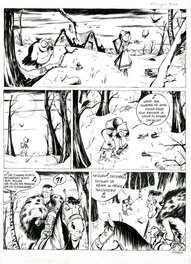 Simon Léturgie - 2002 - Renaud BD d'enfer, "Elle a vu le loup" - Comic Strip